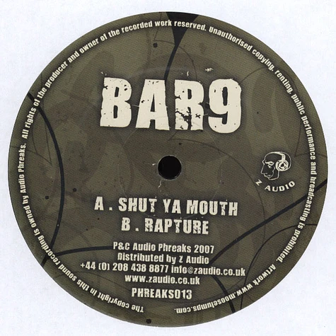 Bar 9 - Shut Ya Mouth