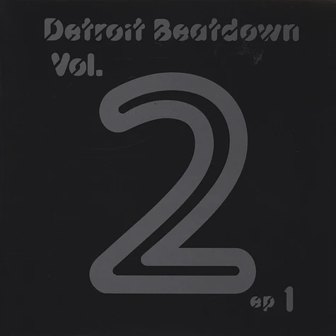 V.A - Detroit Beatdown 2/1 Black EP