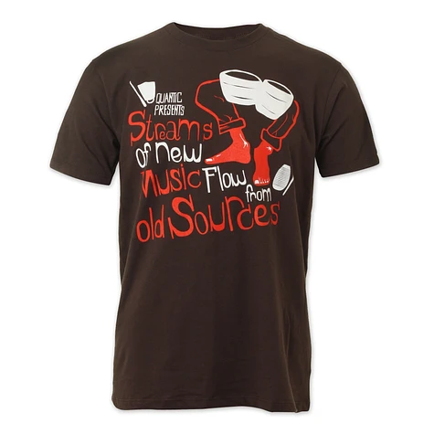 101 Apparel x Quantic - Streams Of New Music Flow From Old Sources T-Shirt