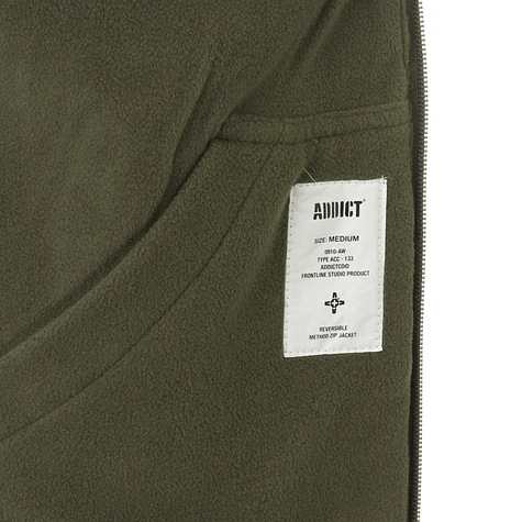 Addict - Reversible Fleece Jacket