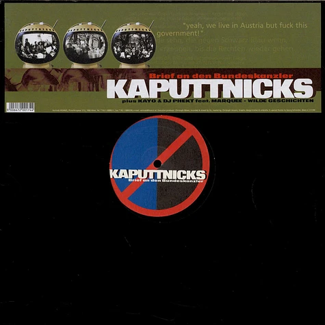 Kaputtnicks / Kayo & Phekt feat. Markee - Brief An Den Bundeskanzler / Wilde Geschichten