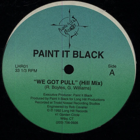 Paint It Black - We Got Pull