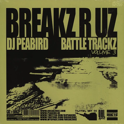 DJ Peabird - Battle Trackz Volume 3