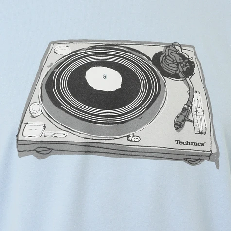 DMC & Technics - Turntable Sketch T-Shirt