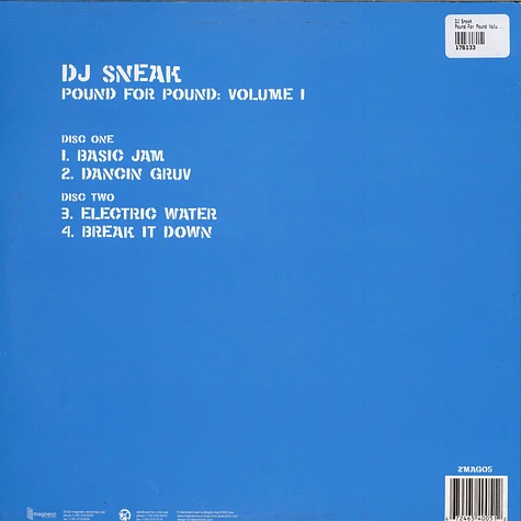 DJ Sneak - Pound For Pound Volume 1