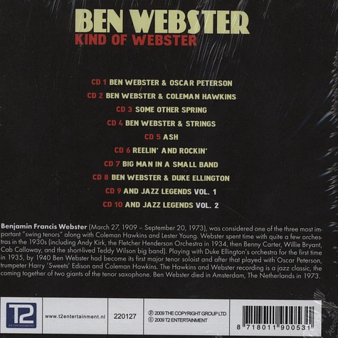 Ben Webster - Kind Of