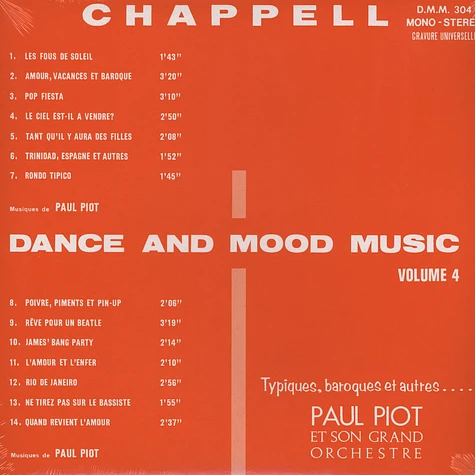 Paul Piot Et Son Grand Orchestre - Dance and Mood Music Volume 4