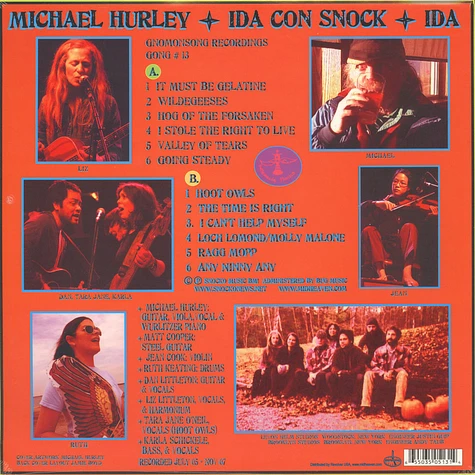 Michael Hurley - Ida Con Snock