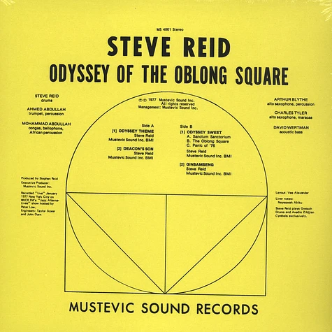 Steve Reid and The Master Brotherhood - Odyssey Of The Oblong Square