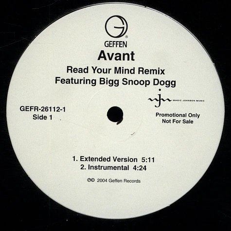Avant - Read your mind remix feat. Snoop Dogg