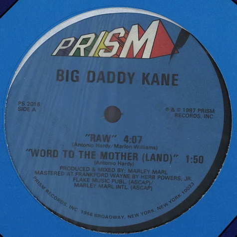 Big Daddy Kane - Raw