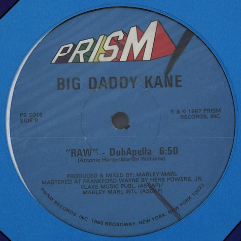 Big Daddy Kane - Raw