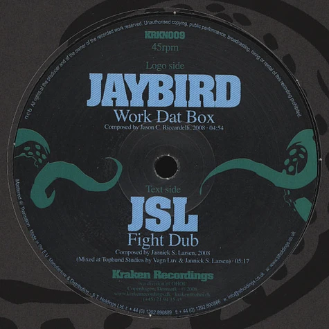 Jaybird / JSL - Work Dat Box / Fight Dub