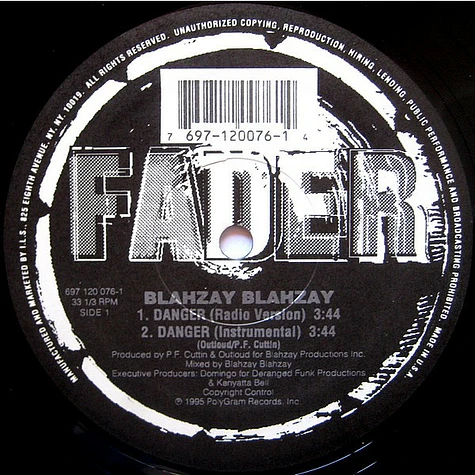 Blahzay Blahzay - Danger
