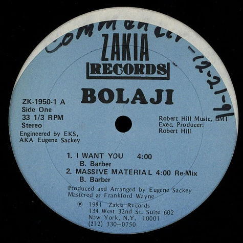 Bolaji - I Want You