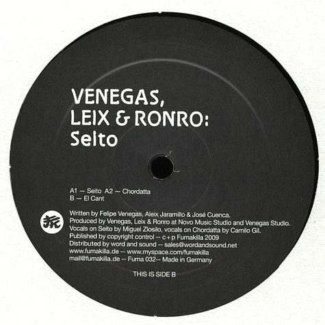 Venegas, Leix & Ronro - Seito