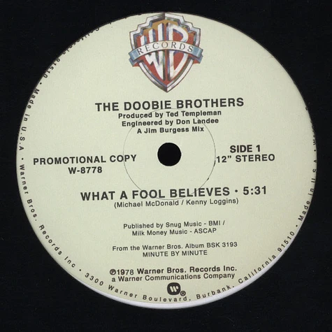 The Doobie Brothers / Michael McDonald - What A Fool Believes