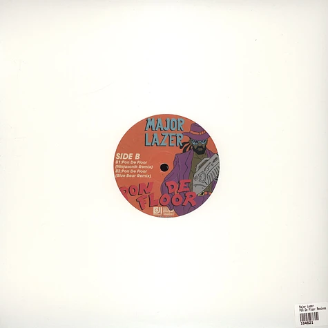 Major Lazer Pon De Floor Vinyl 12 2010 Us Original Hhv