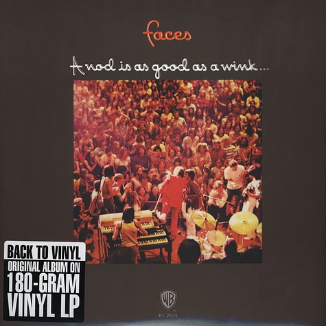 Faces - A Nod Is As Good As a Wink to a Blind Horse