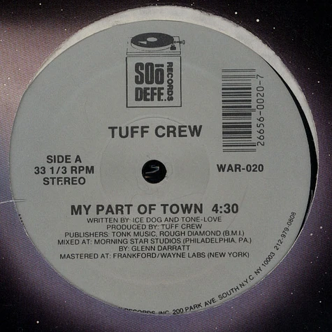 Tuff Crew - My Part Of Town