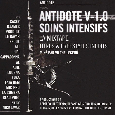 Antidote - Soins Intensifs _ la Mixtape