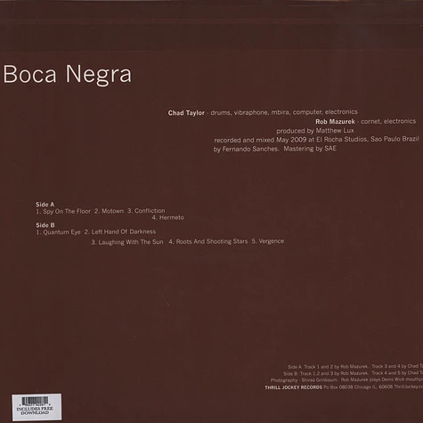 Chicago Underground Duo - Boca Negra