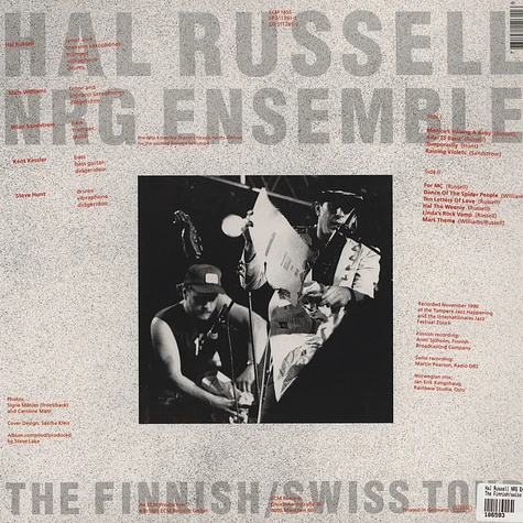 Hal Russell NRG Ensemble - The Finnish/swiss Tour