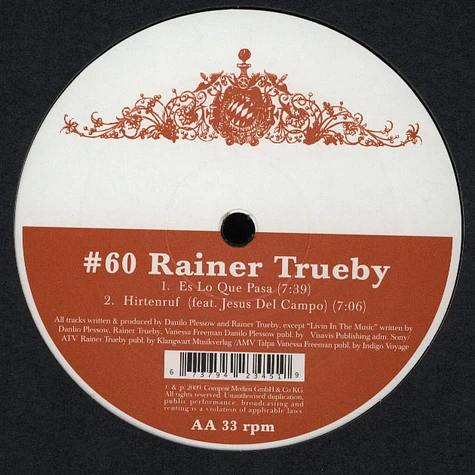 Rainer Trüby - Black Label #60