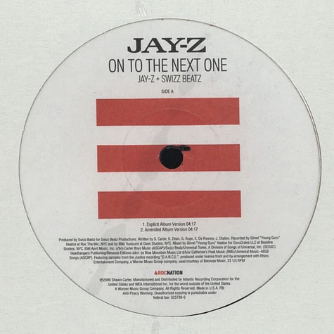 Jay-Z - On To The Next One