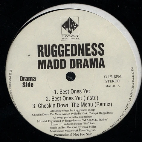 Ruggedness Madd Drama - Best Ones Yet