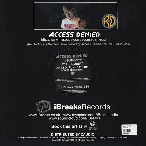 Access Denied - Publicity