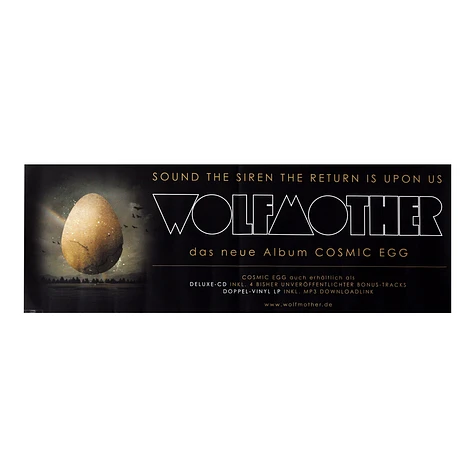 Wolfmother - Cosmic Egg Poster