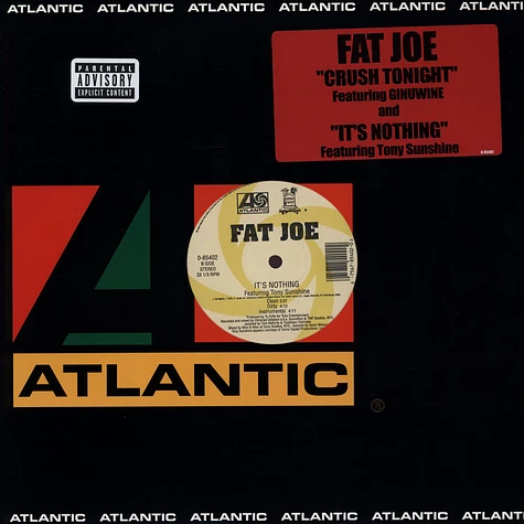 Fat Joe - Crush Tonight / It's Nothing