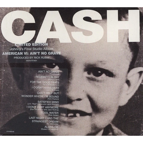 Johnny Cash - American VI - Ain't No Grave Limited Edition Digi Pack