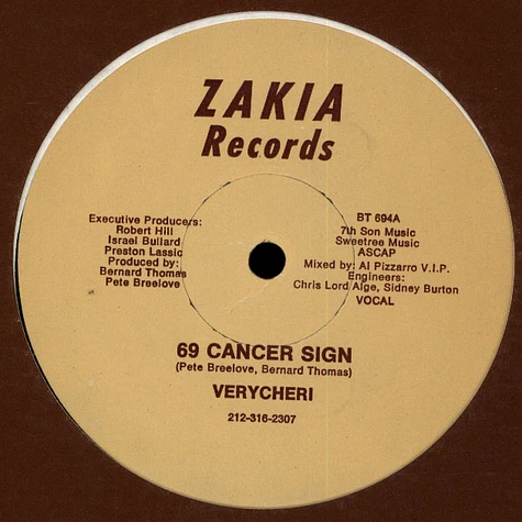 Vericheri - 69 Cancer Sign