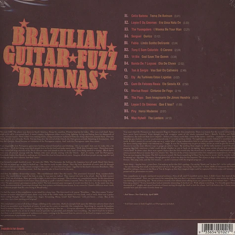 World Psychedelic Funk Classics - Brazilian Guitar Fuzz Bananas