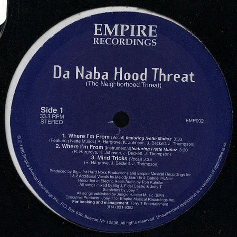 Da Naba Hood Threat - Where i'm from