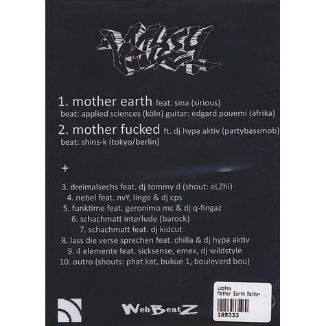 Lookey - Mother Earth Mother Fucked / Lookey Tunes 2 Split EP