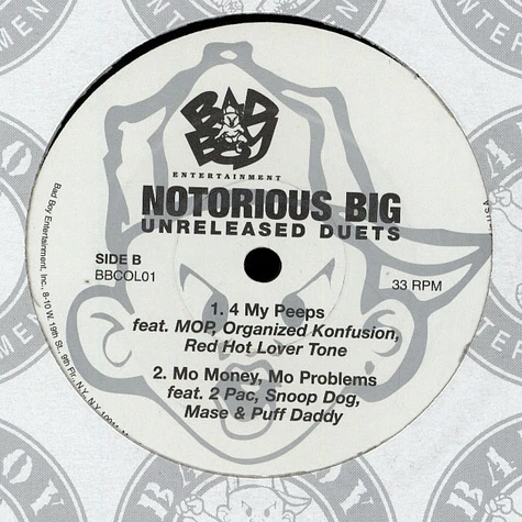 The Notorious B.I.G. - Unreleased duets