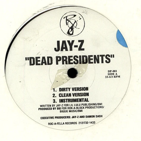 Jay-Z - Dead presidents
