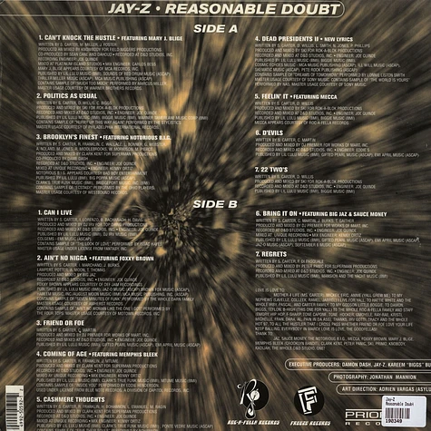 Jay-Z - Reasonable Doubt