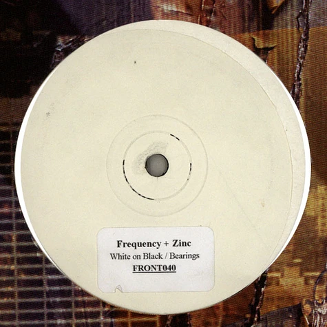 Frequency + DJ Zinc - White On Black / Bearings