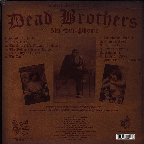 Dead Brothers - The 5Th Sin-phonie
