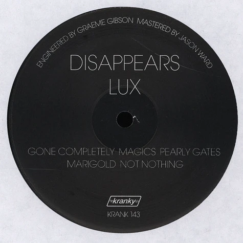 Disappears - Lux