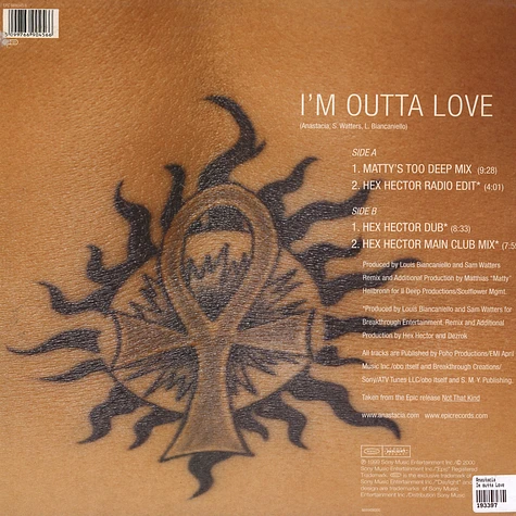Anastacia - Im outta Love