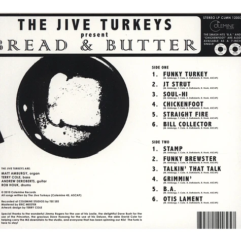 The Jive Turkeys - Bread & Butter