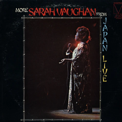 Sarah Vaughan - More Sarah Vaughan From Japan Live