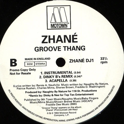 Zhané - Groove thang