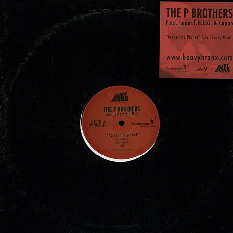 P Brothers - Across The Planet / Crazy Man