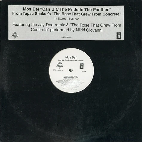 Mos Def - Can U C The Pride In The Panther